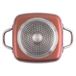 4 u 1 kaserola / pekač / friteza / steamer 24x24 - Copper pan TITAN CHEF-01 - Image 5