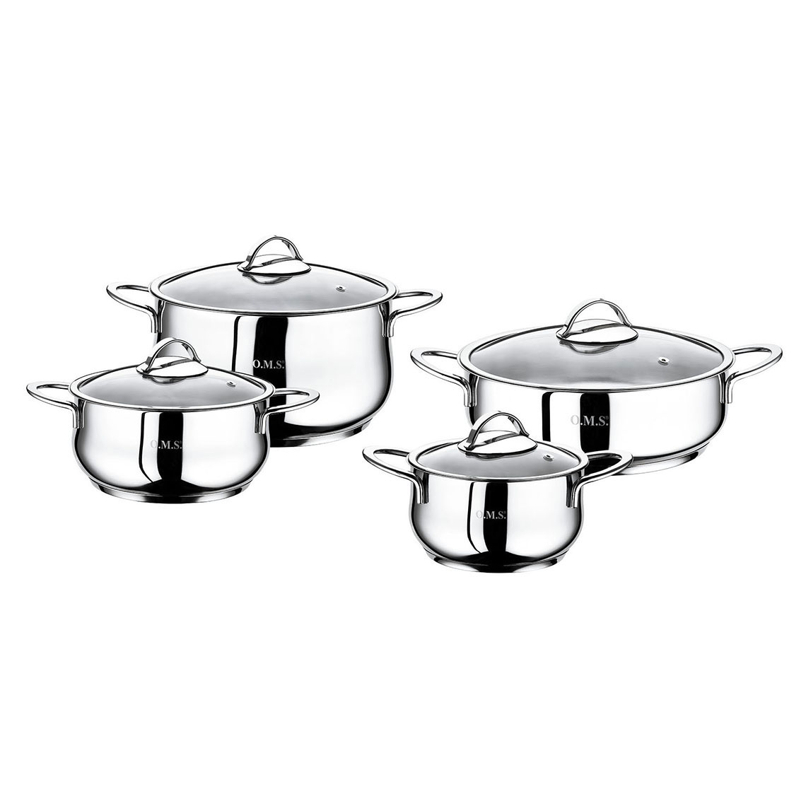 Silver-set-posudja-od-INOX-a-8-1-1023 Silver set posuđa od INOX-a 8/1 - 1023