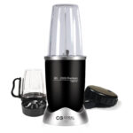 Bullet blender sa belom pozadinom i nastavcima