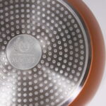 Red granit Wok tiganj sa poklopcem