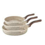 Pasha Titan granitni set tiganja 3/1 - 3738 Bež