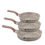 Pasha Titan granitni set tiganja 3/1 - 3738 Bež